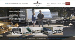 Desktop Screenshot of northlandtrailersonline.com